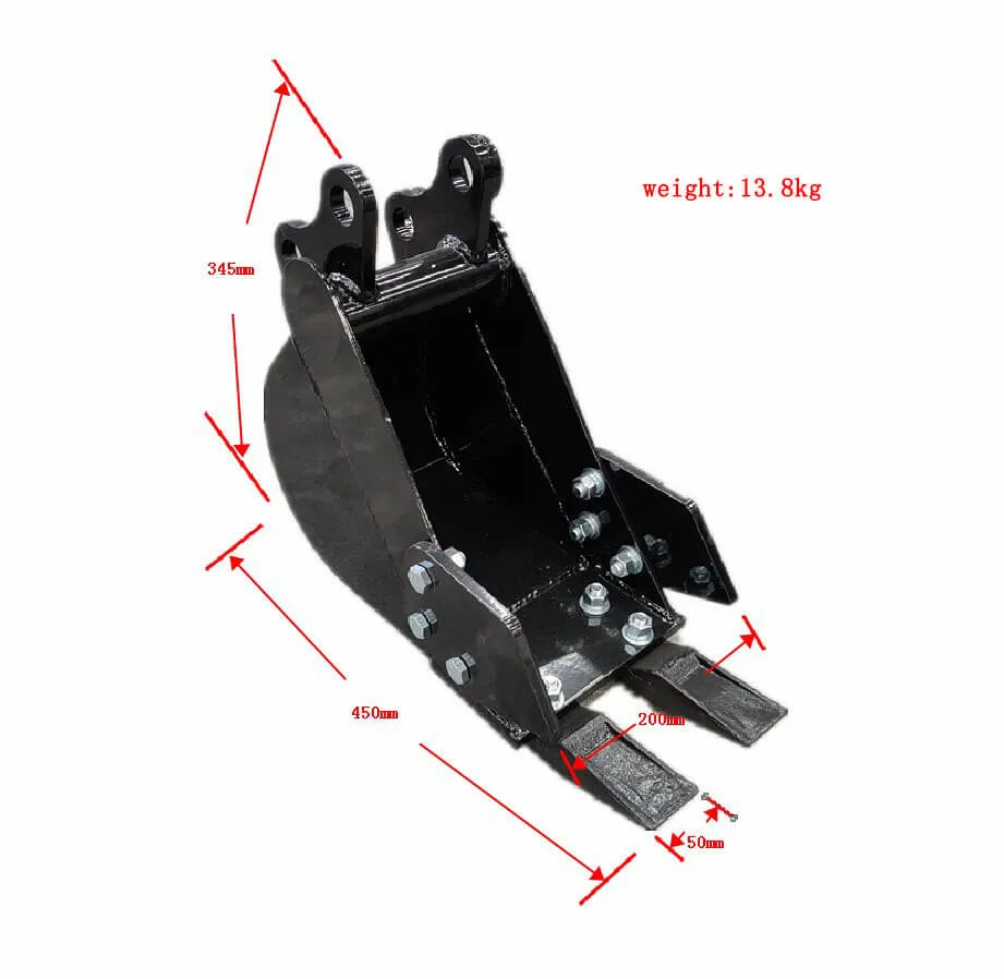 TYPHON 200mm Narrow Bucket Set - Image 2