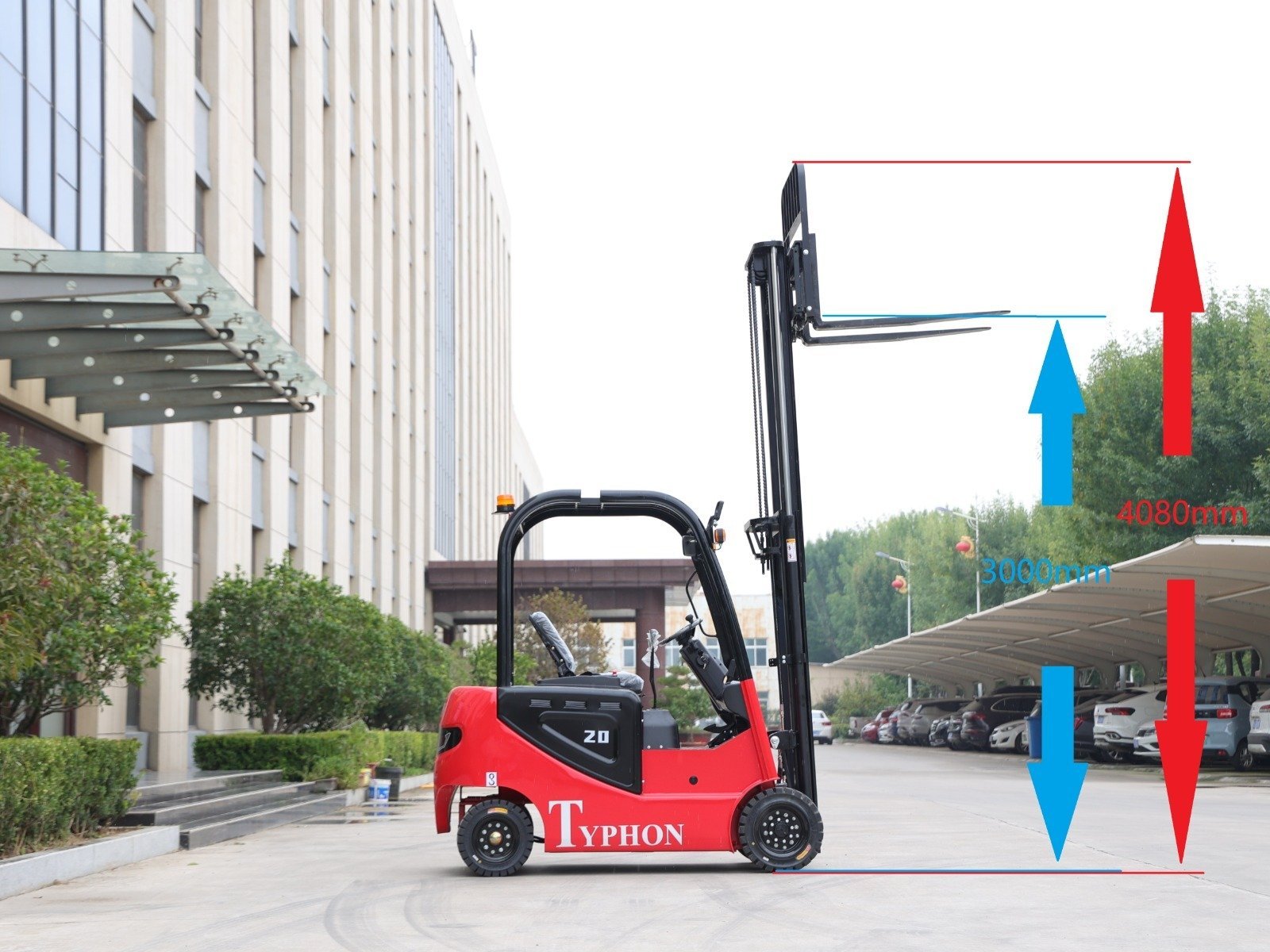 TYPHON VIGOR 2 Ton Electric Forklift - Image 5
