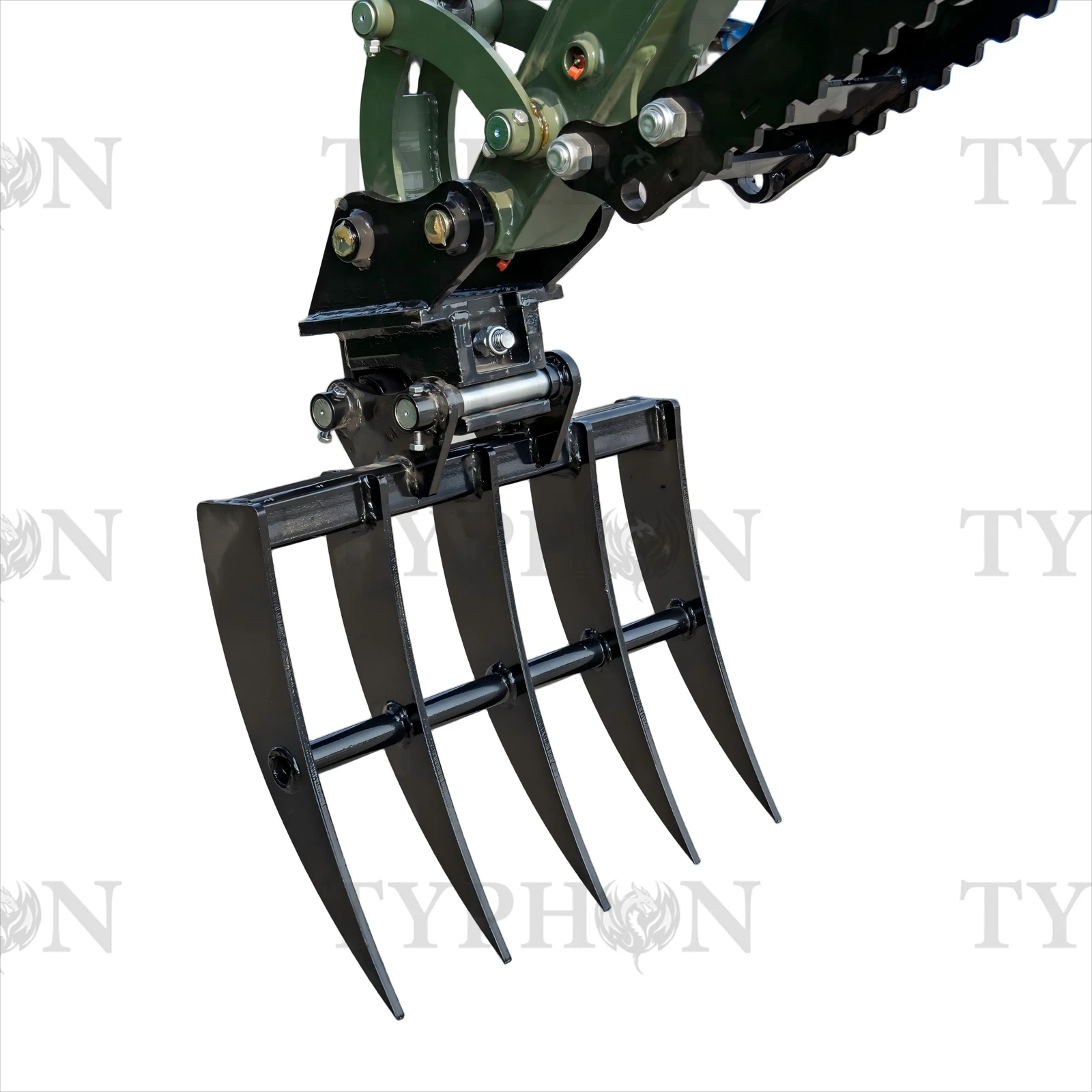 Mini Excavator Compact Rake Attachment