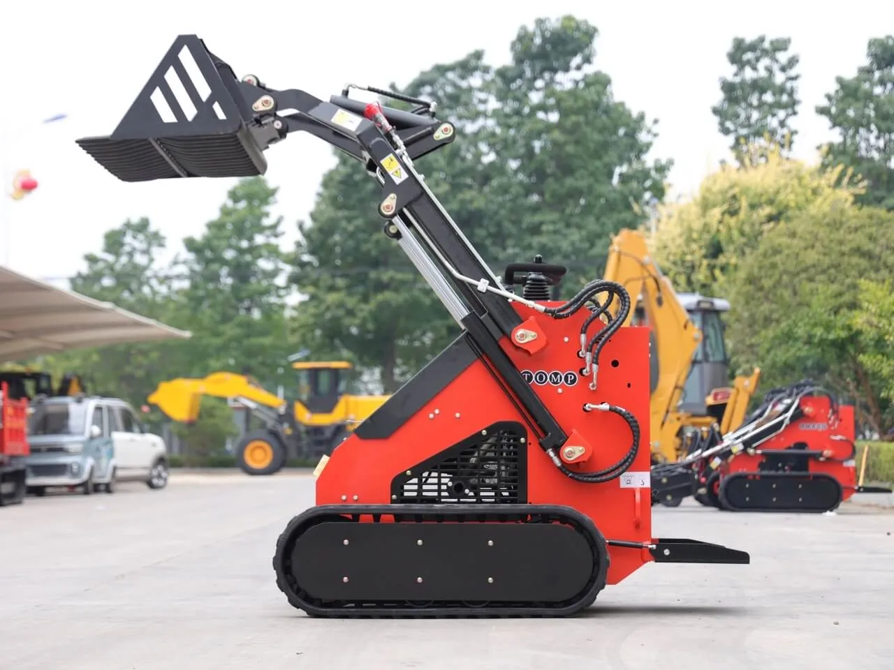 Skid Steer Rock Bucket Attachment - Image 8