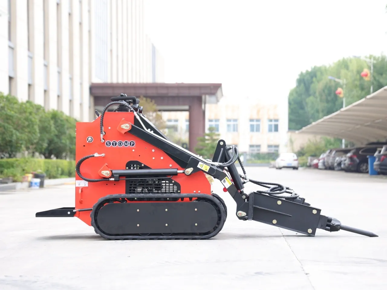 Skid Steer Hydraulic Hammer Attachment - Image 4