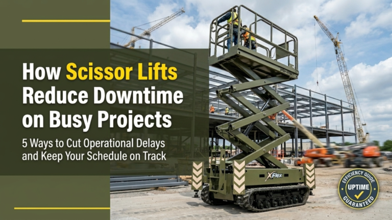 How Scissor Lifts Reduce Downtime on Busy Projects