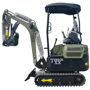 2025 4,000 lb TYPHON TERROR XX Mini Excavator Rubber Track with Kubota D902 Diesel Engine USA