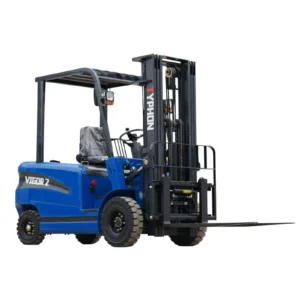 New 2025 TYPHON VIGOR 2 Blue Electric Forklift 2 Ton Lifter Lift Truck Jitney Hi-Lo