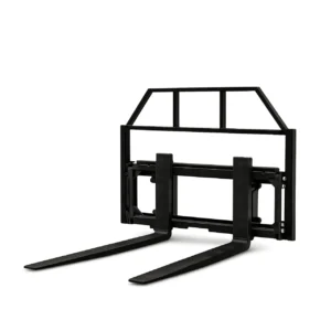 TYPHON Skoop Hydraulic Pallet Fork Attachment for Wheel Loader 43 Inch 11.1 GPM