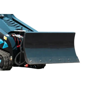Hydraulic Angle Dozer Blade 30° for TYPHON STOMP X1300 & STOMP 509 Mini Skid Steers – Heavy-Duty Grading & Snow Attachment