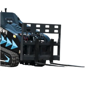 1000mm Pallet Fork & Hay Frame Attachment for TYPHON STOMP X1300 & STOMP 509 Mini Skid Steers