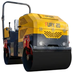 TYPHON FURY 20 Mini Road Roller 2Ton Hydraulic Oil Vibratory B&S 23hp USA engine