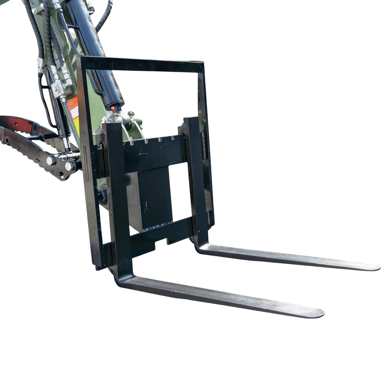Pallet Fork Attachment Adjustable Stabilizer Bar USA for TERROR XXV and other 2.1-3 Ton Mini Excavators - Image 2
