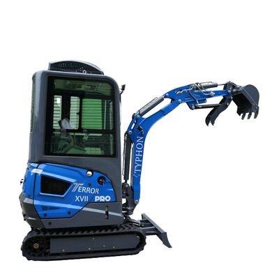 TYPHON TERROR XVII PRO Prestige Edition – Enclosed Mini Excavator with AC, Heater & Ergonomic Comfort - Image 17
