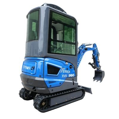 TYPHON TERROR XVII PRO Prestige Edition – Enclosed Mini Excavator with AC, Heater & Ergonomic Comfort - Image 18