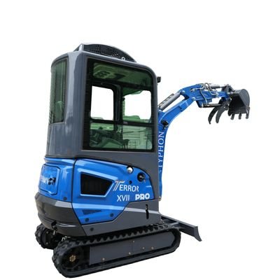 TYPHON TERROR XVII PRO Prestige Edition – Enclosed Mini Excavator with AC, Heater & Ergonomic Comfort - Image 19