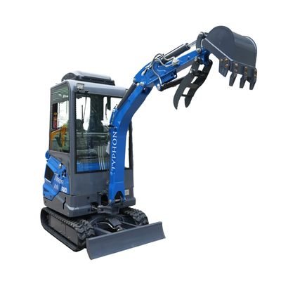 TYPHON TERROR XVII PRO Prestige Edition – Enclosed Mini Excavator with AC, Heater & Ergonomic Comfort - Image 21
