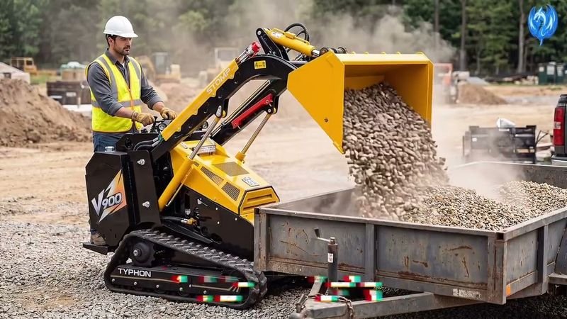 Brand New TYPHON STOMP V900 1.4-Ton Compact Track Loader with 25HP Kubota Diesel Engine 1,102 lb Max Load - Image 41