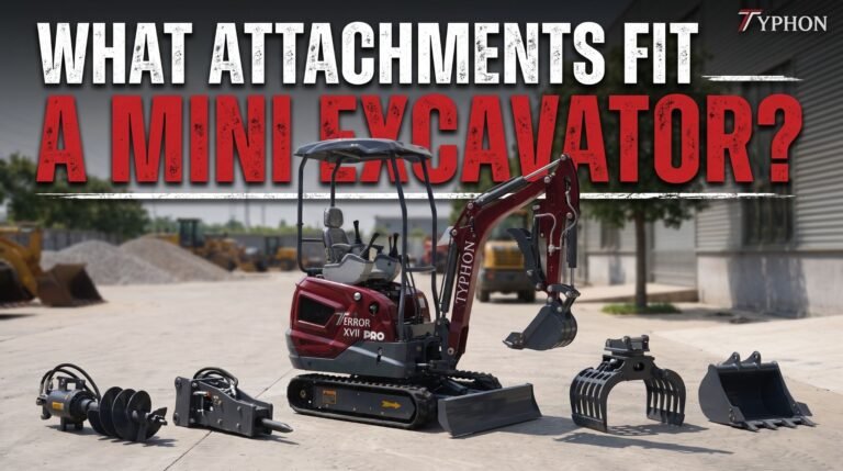 What Attachments Fit a Mini Excavator?