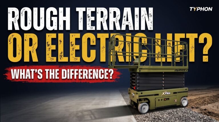 What’s the Difference Between Rough Terrain and Electric Scissor Lifts?