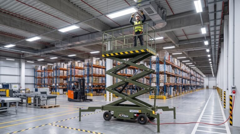How Scissor Lift Control Systems Improve Smooth Movement at Height