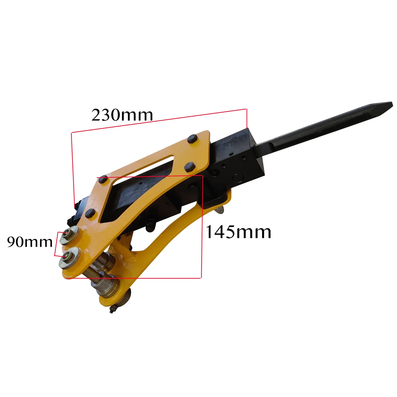 TYPHON Attachments Hydraulic Break Hammer Attachment for Mini Digger USA - Image 2
