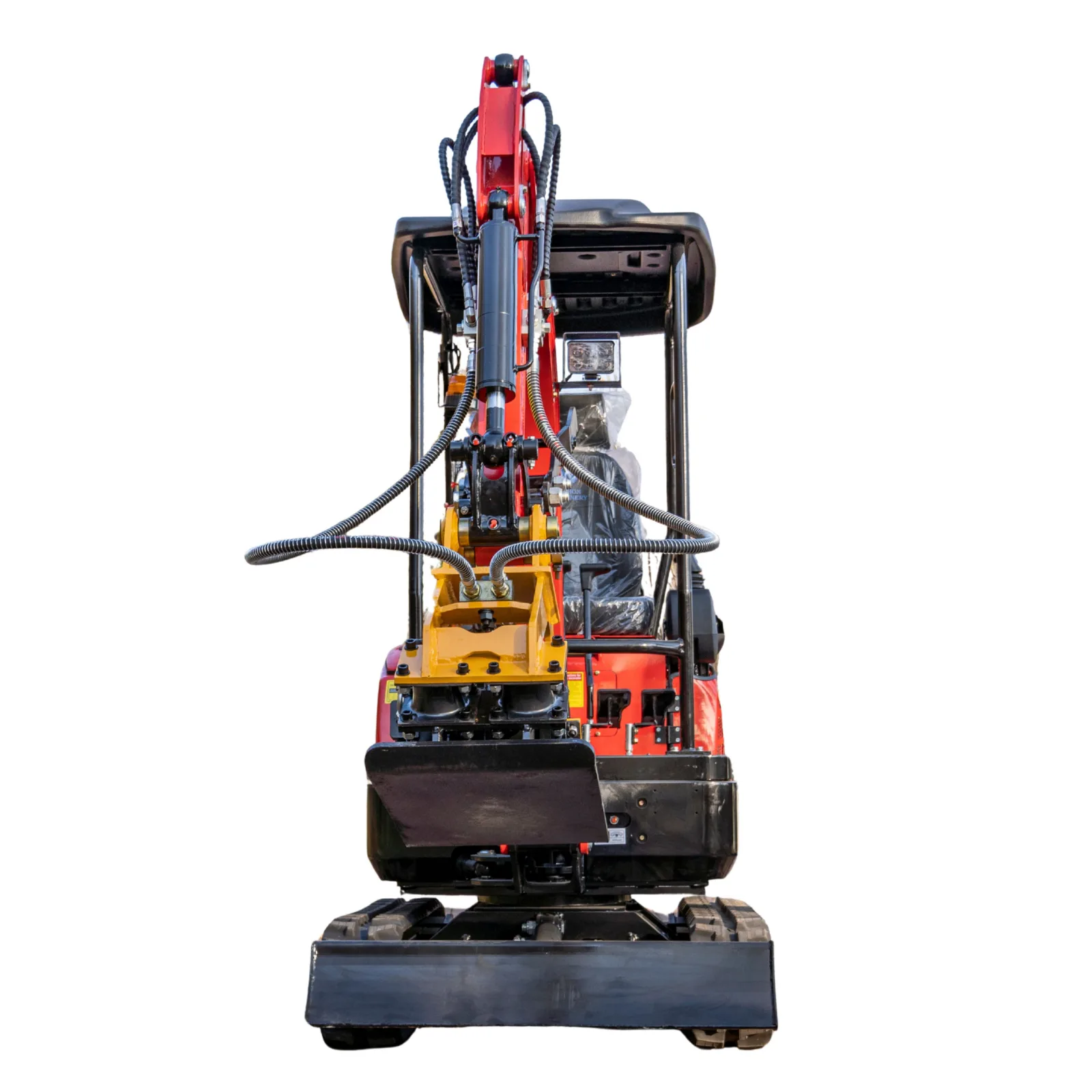 TYPHON Compatible Hydraulic Plate Compactor Attachment for Mini Excavators 1 Ton to 2 Ton - Image 2