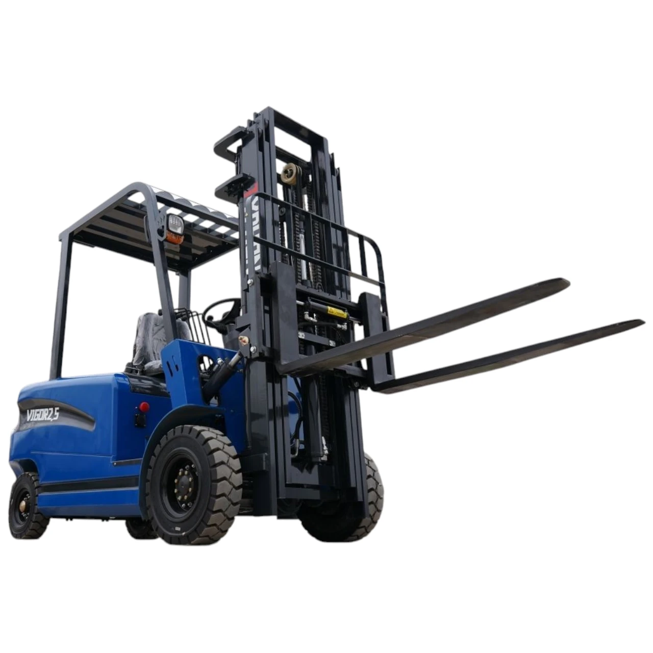 New 2026 TYPHON VIGOR 2.5 Blue Electric Forklift 2.5 Ton Lifter Lift Truck Jitney Hi-Lo - Image 3