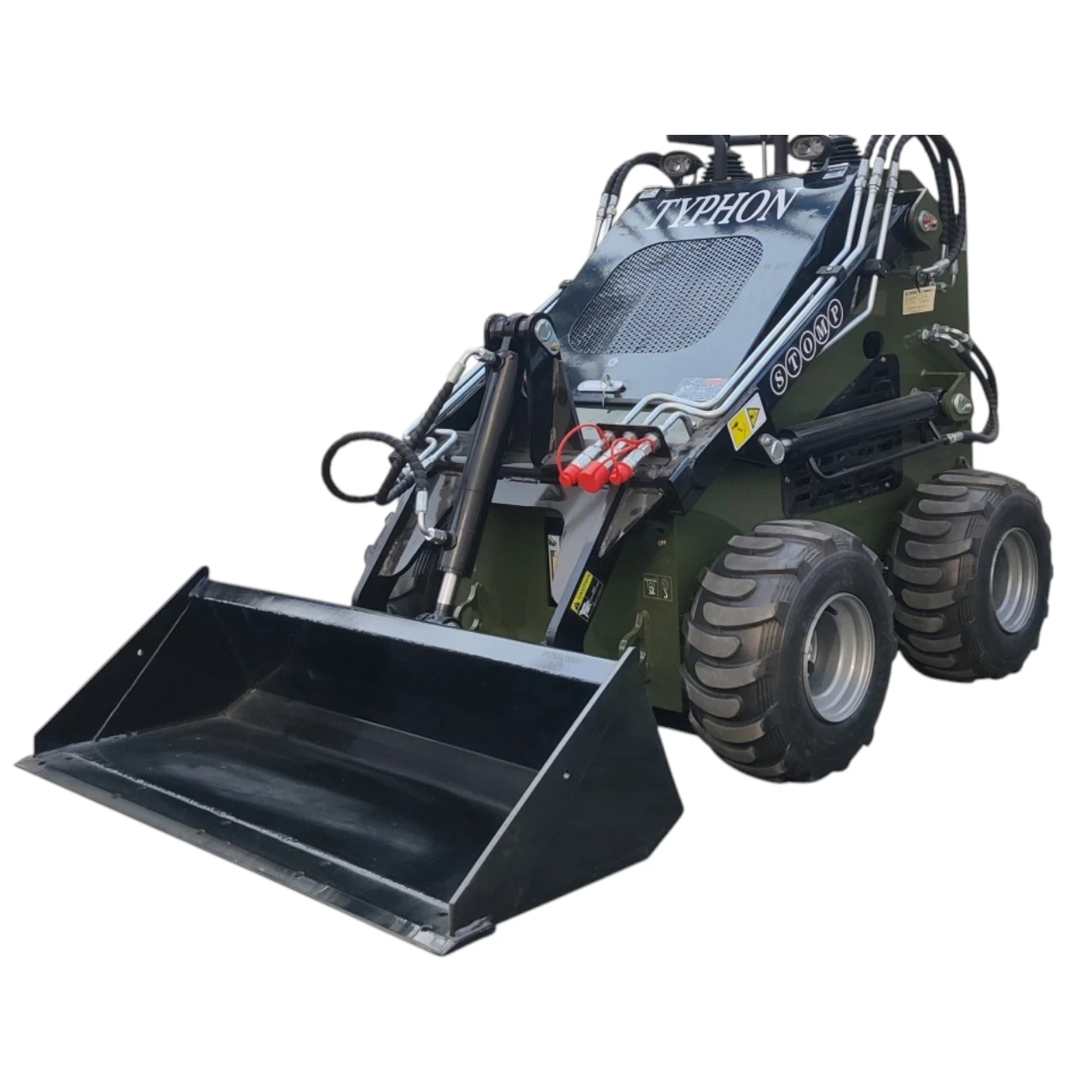 Skid-Steer Loader Wheeled 22.1 HP Honda EPA Gasoline Engine for Gardens, Farming - Image 3