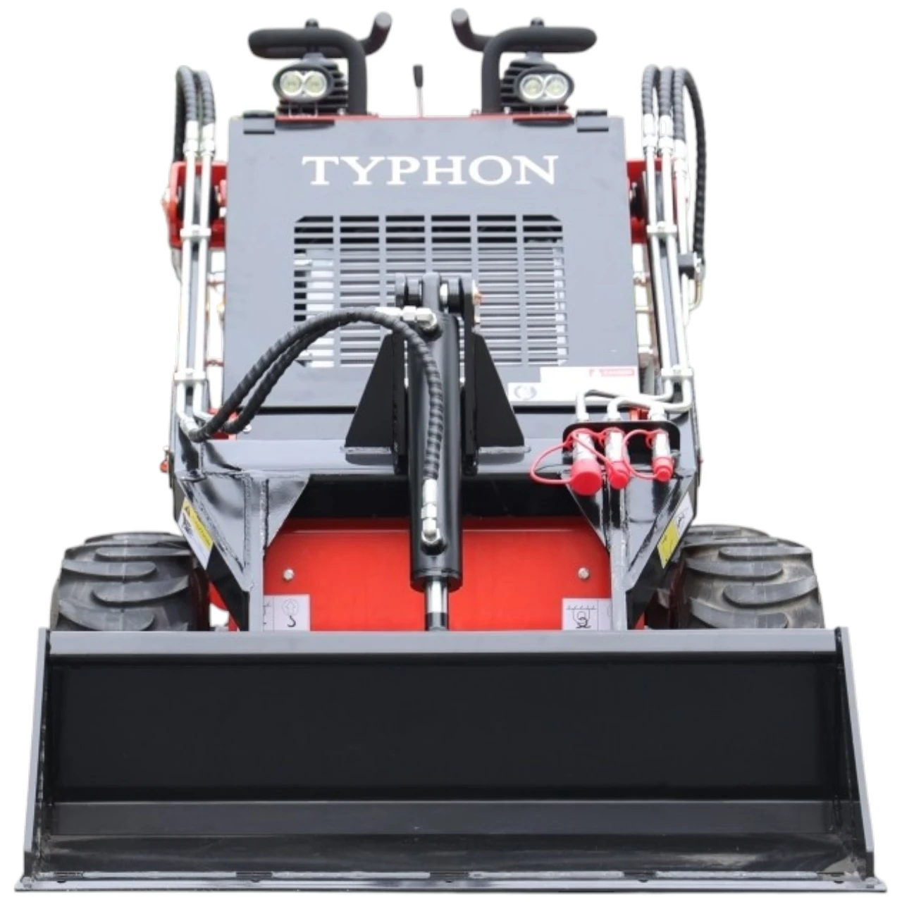 Brand New TYPHON STOMP 1,800lbs Mini Skid Steer 23.5HP Wheel Gas EPA B & S Engine USA - Image 3