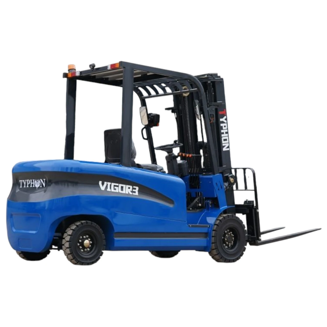 New 2026 TYPHON VIGOR 3.0 Blue Electric Forklift 3 Ton Lifter Lift Truck Jitney Hi-Lo - Image 4