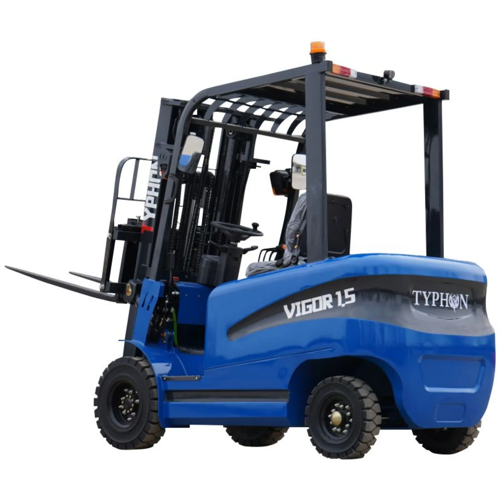 New 2026 TYPHON VIGOR 1.5 Blue Electric Forklift 1.5 Ton Lifter Lift Truck Jitney Hi-Lo - Image 4