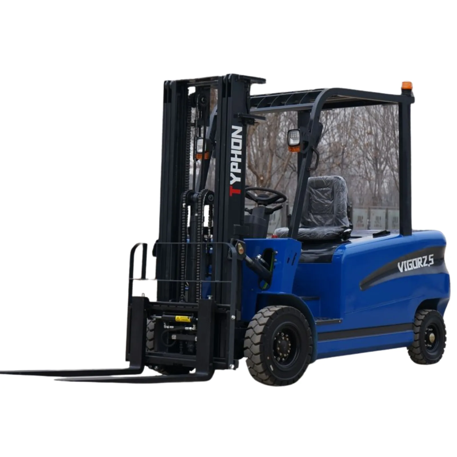 New 2026 TYPHON VIGOR 2.5 Blue Electric Forklift 2.5 Ton Lifter Lift Truck Jitney Hi-Lo - Image 5