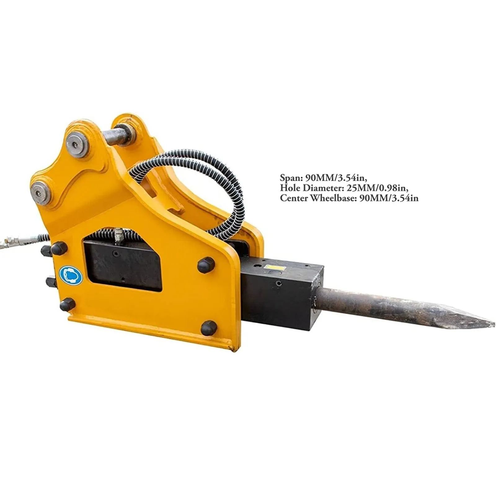 TYPHON Attachments Hydraulic Break Hammer Attachment for Mini Digger USA - Image 5