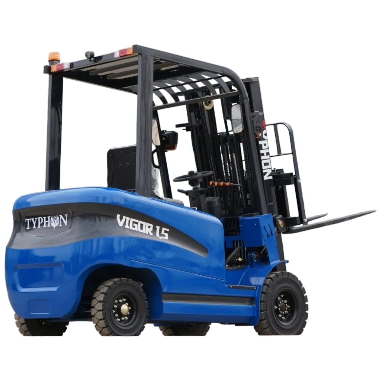 New 2026 TYPHON VIGOR 1.5 Blue Electric Forklift 1.5 Ton Lifter Lift Truck Jitney Hi-Lo - Image 5