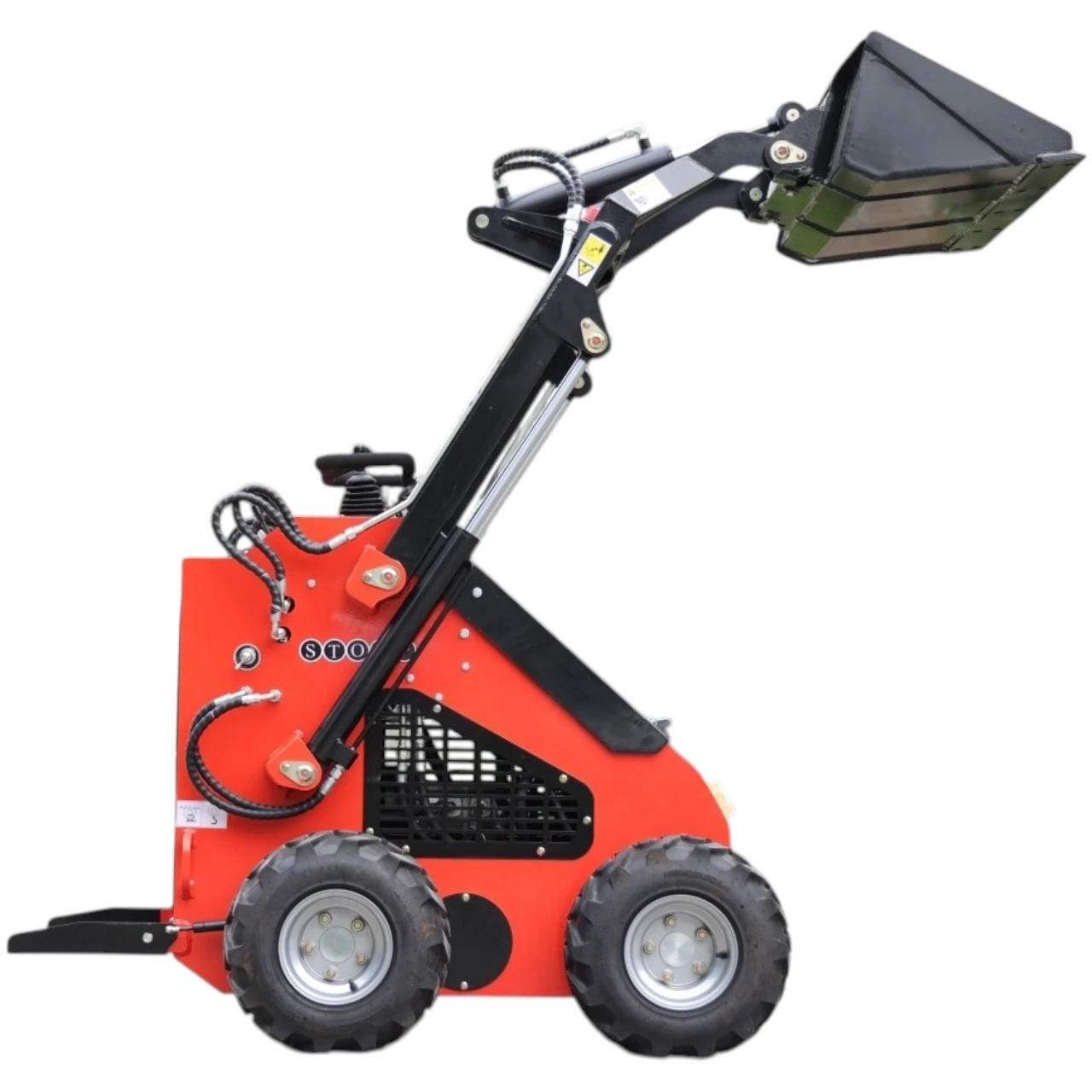 Brand New TYPHON STOMP 1,800lbs Mini Skid Steer 23.5HP Wheel Gas EPA B & S Engine USA - Image 5