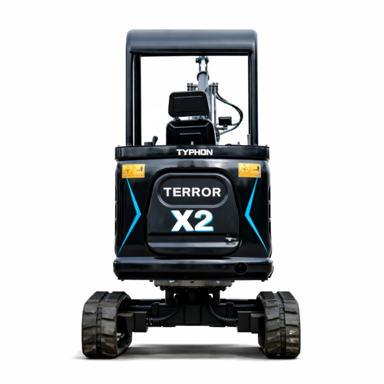 TYPHON TERROR X2 Max Canopy Mini Excavator Powerful 2.5 Ton Compact Machine with Yanmar Engine Advanced Hydraulic System - Image 6