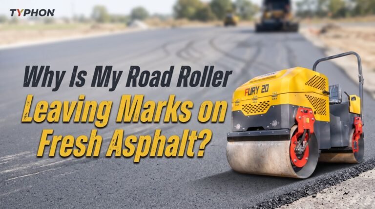 Why Is My Road Roller Leaving Marks on Fresh Asphalt?