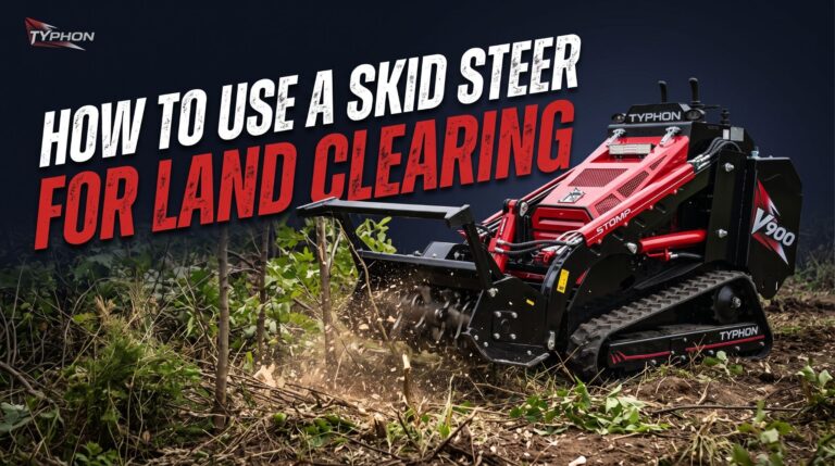 How to Use a Skid Steer for Land Clearing and Brush Removal