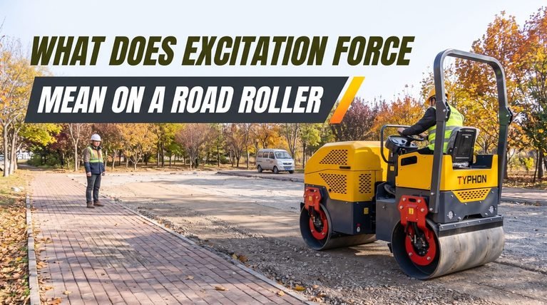 What Does Excitation Force Mean on a Road Roller