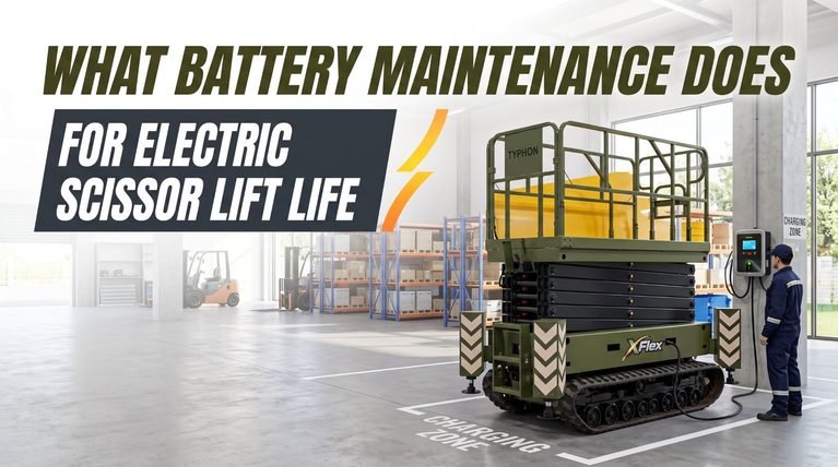 What Battery Maintenance Does for Electric Scissor Lift Life