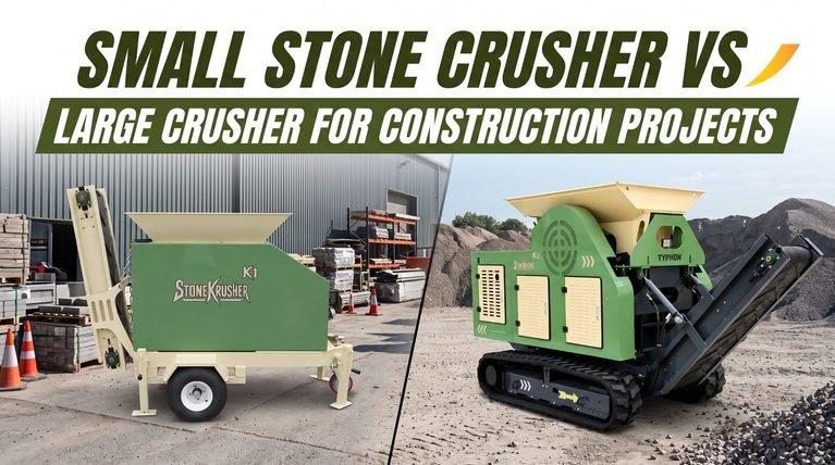 Small Stone Crusher vs Large Crusher for Construction Projects
